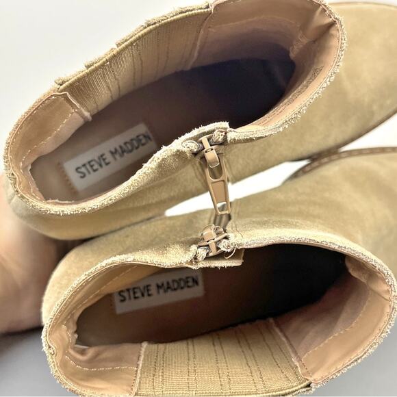 Steve Madden Suede Platform Booties - Picture 12 of 12